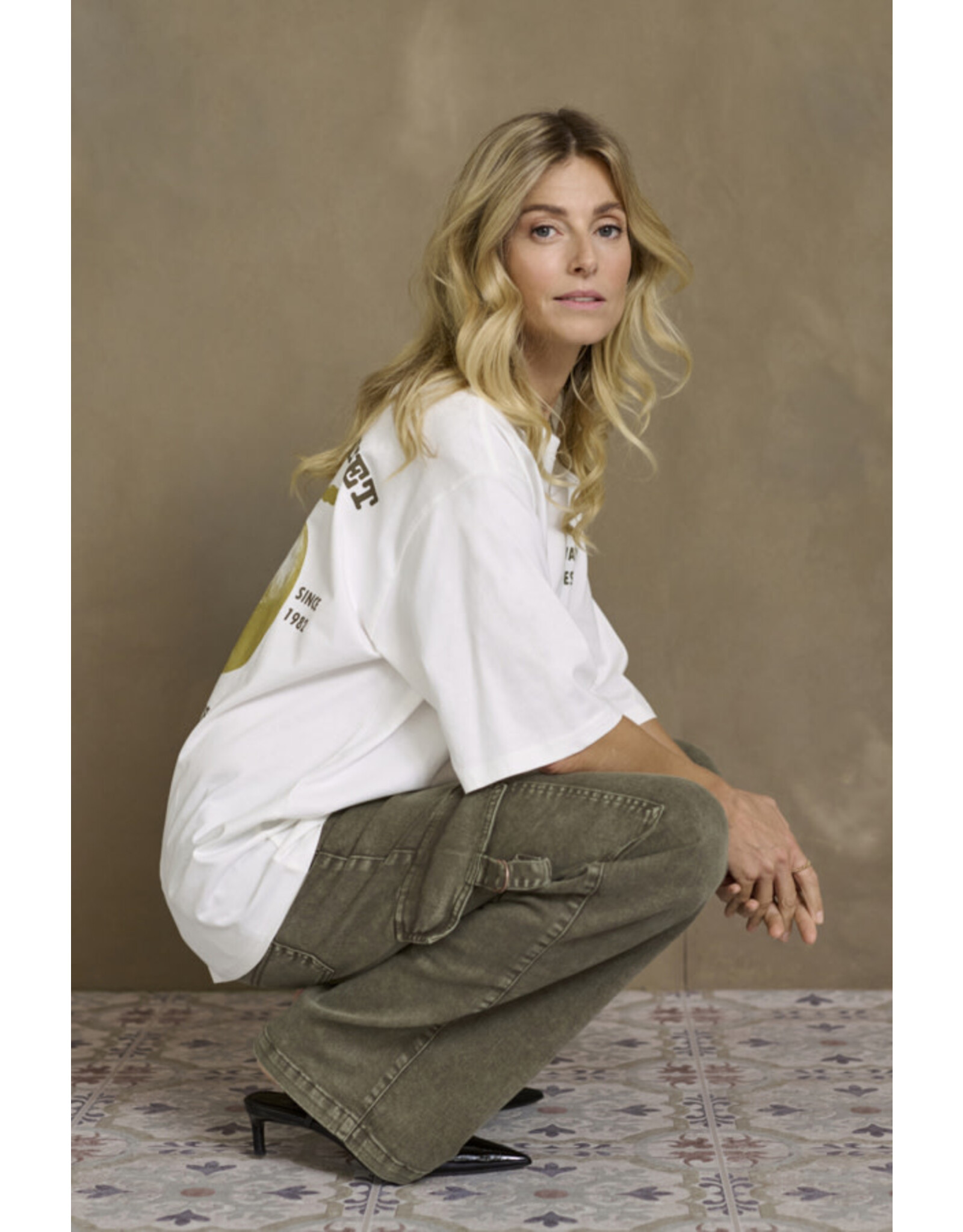 Cream Cream - Sirin Oversized Tee (Green Moss)