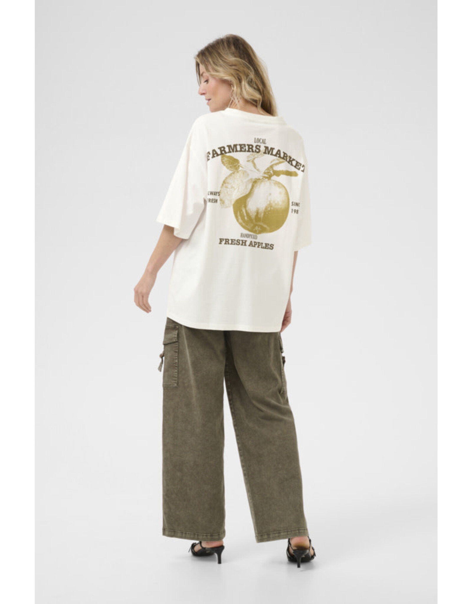 Cream Cream - Sirin Oversized Tee (Green Moss)
