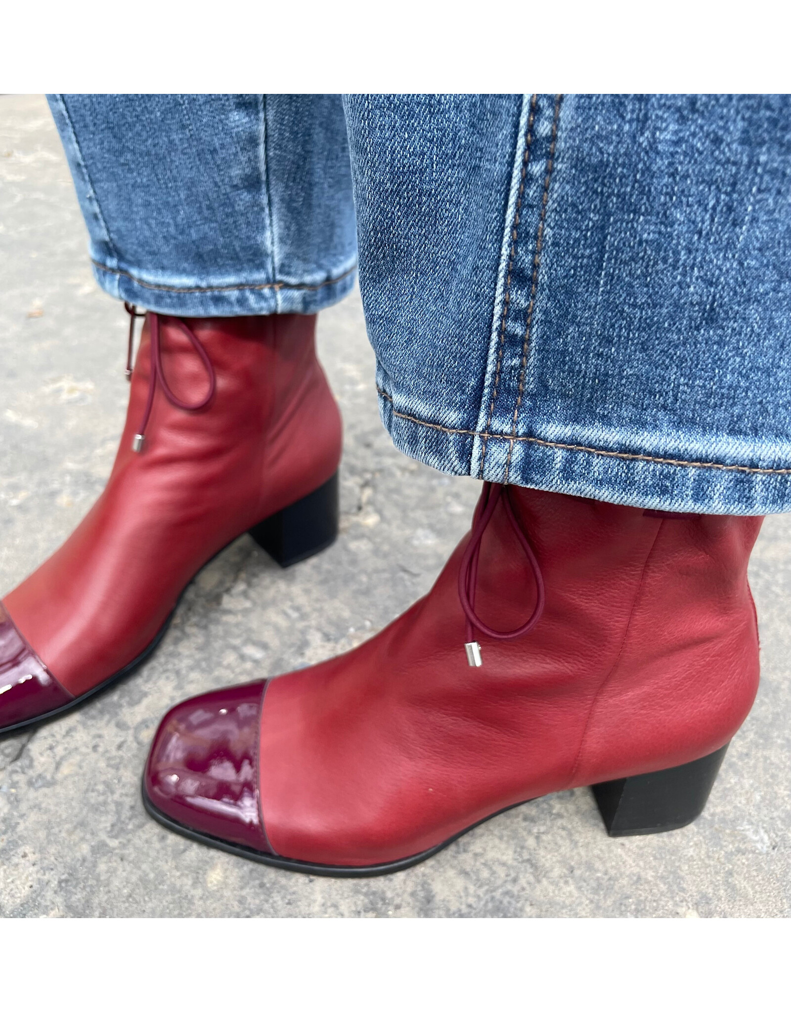 Django and Juliette Django & Juliette - Valina (Burgundy Patent Leather)