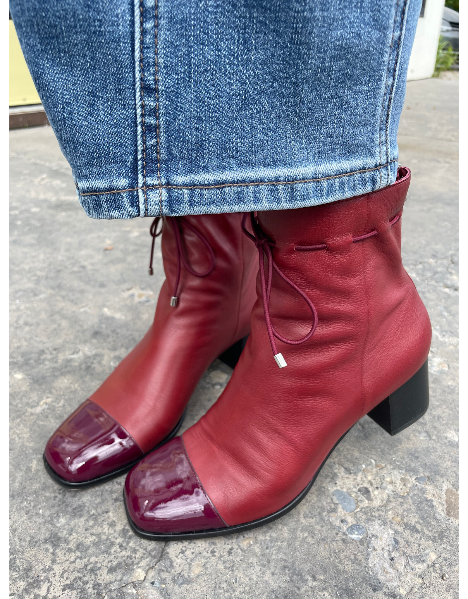 Django and Juliette Django & Juliette - Valina (Burgundy Patent Leather)