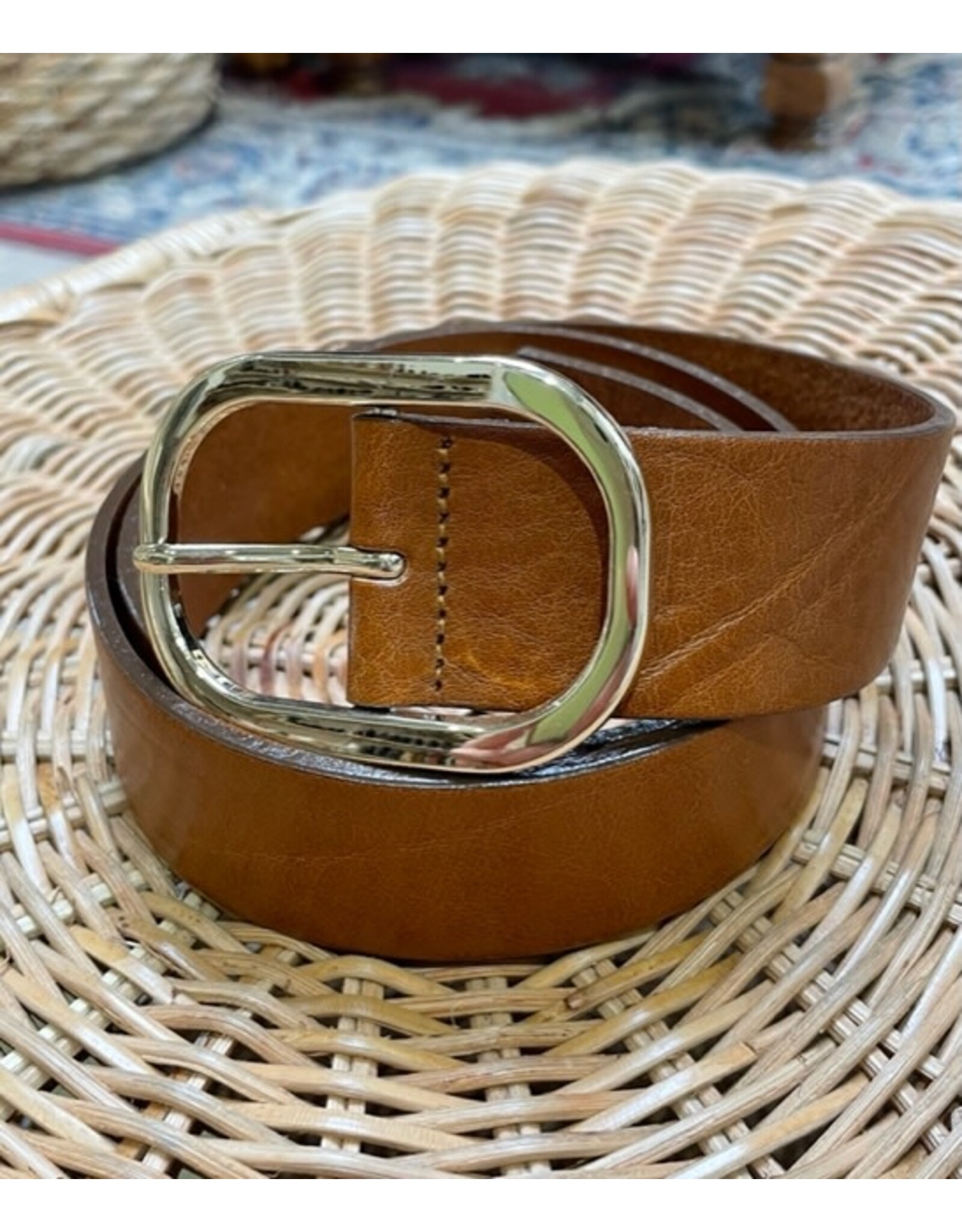 Medike Landes Medike Landes - Leather belt (26545 tan)
