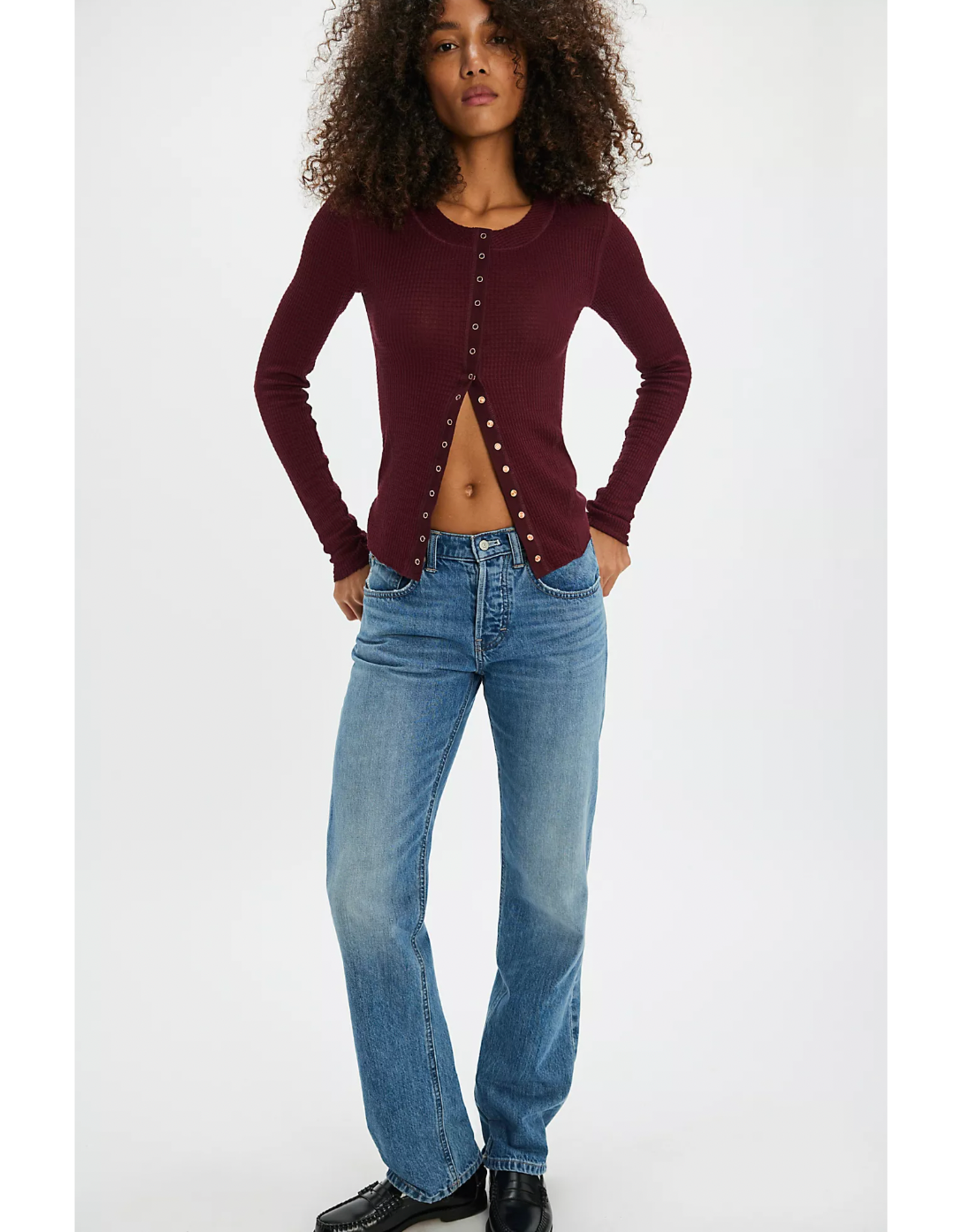 Free people Free People - Going Places Cardi (Acai)
