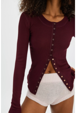 Free people Free People - Going Places Cardi (Acai)