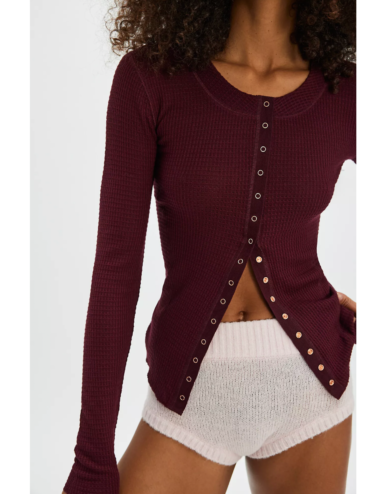 Free people Free People - Going Places Cardi (Acai)