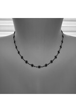 Pika & Bear Pika & Bear - "Daisy Jane" Flower Chain Necklace in Enamel & Gold