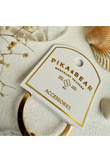 Pika & Bear Pika & Bear - 	 "Positivity" Salty Language Enamel Keychain