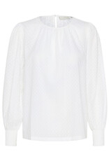Kaffe Kaffe - Roca Blouse (Chalk)