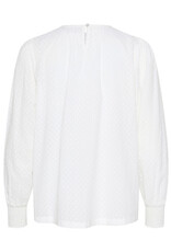 Kaffe Kaffe - Roca Blouse (Chalk)