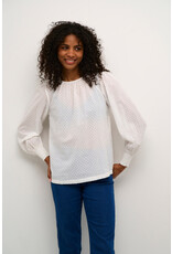 Kaffe Kaffe - Roca Blouse (Chalk)