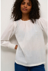 Kaffe Kaffe - Roca Blouse (Chalk)