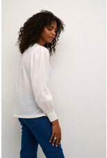 Kaffe Kaffe - Roca Blouse (Chalk)