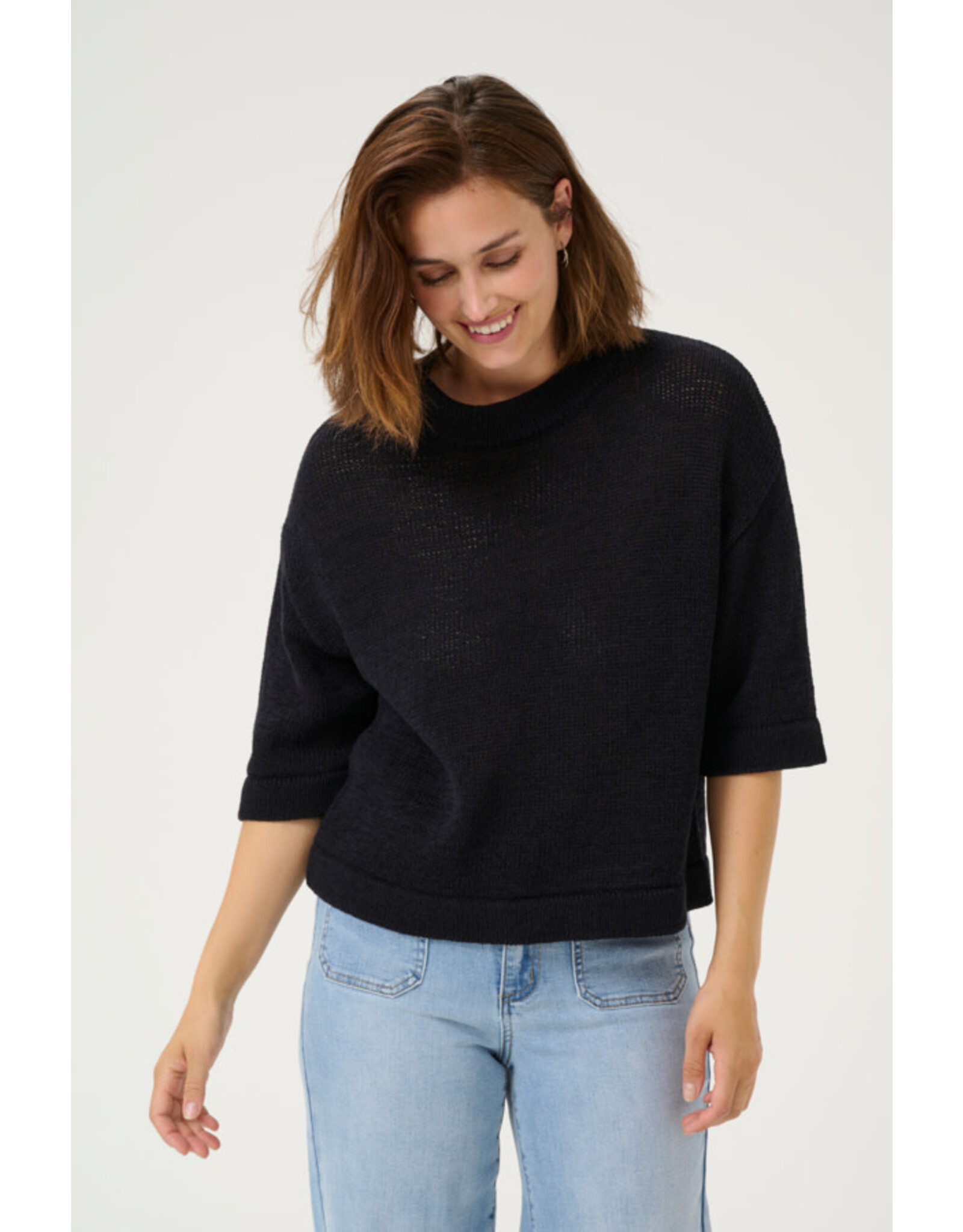 Kaffe Kaffe - Sevita Pullover (Black Deep)