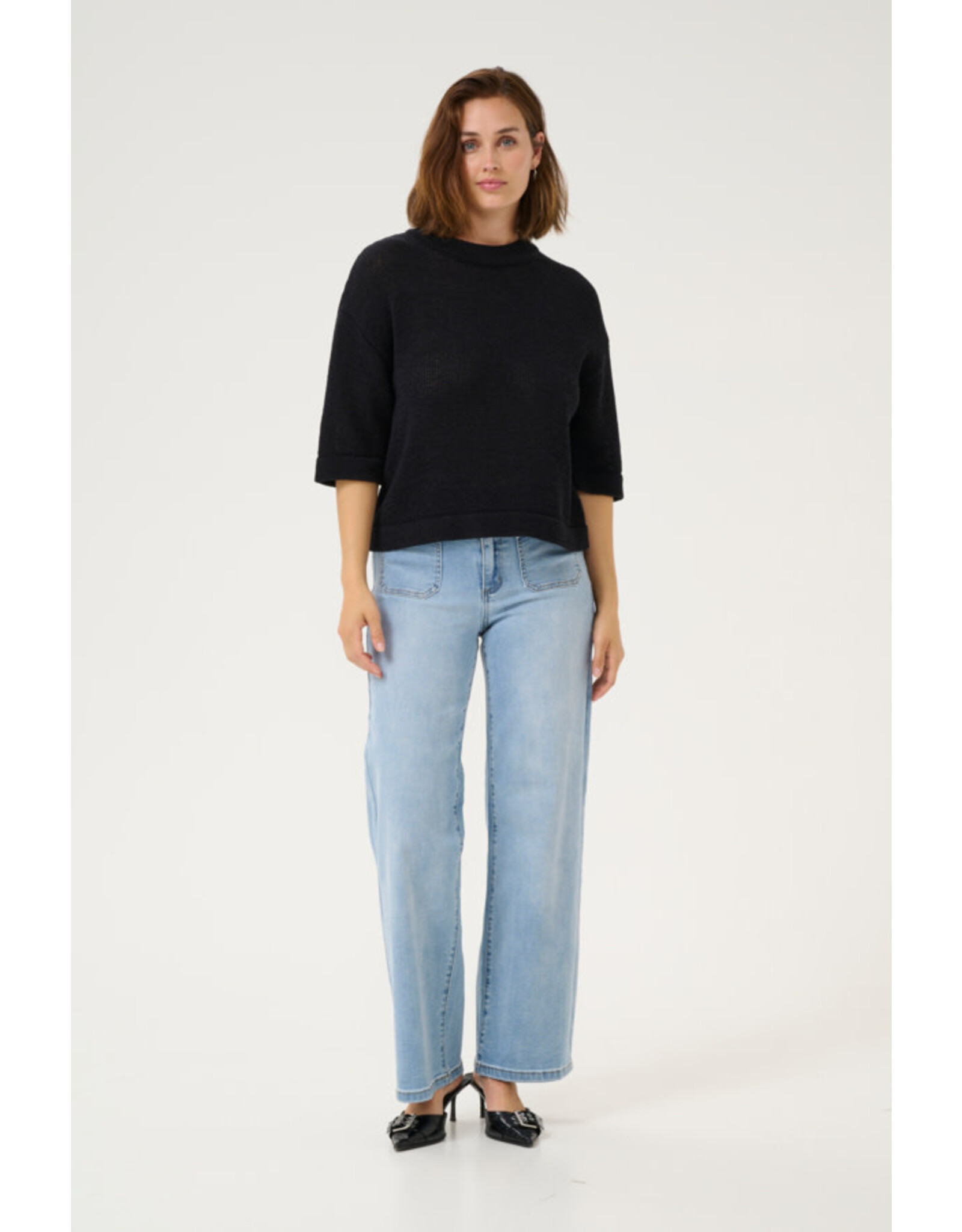 Kaffe Kaffe - Sevita Pullover (Black Deep)