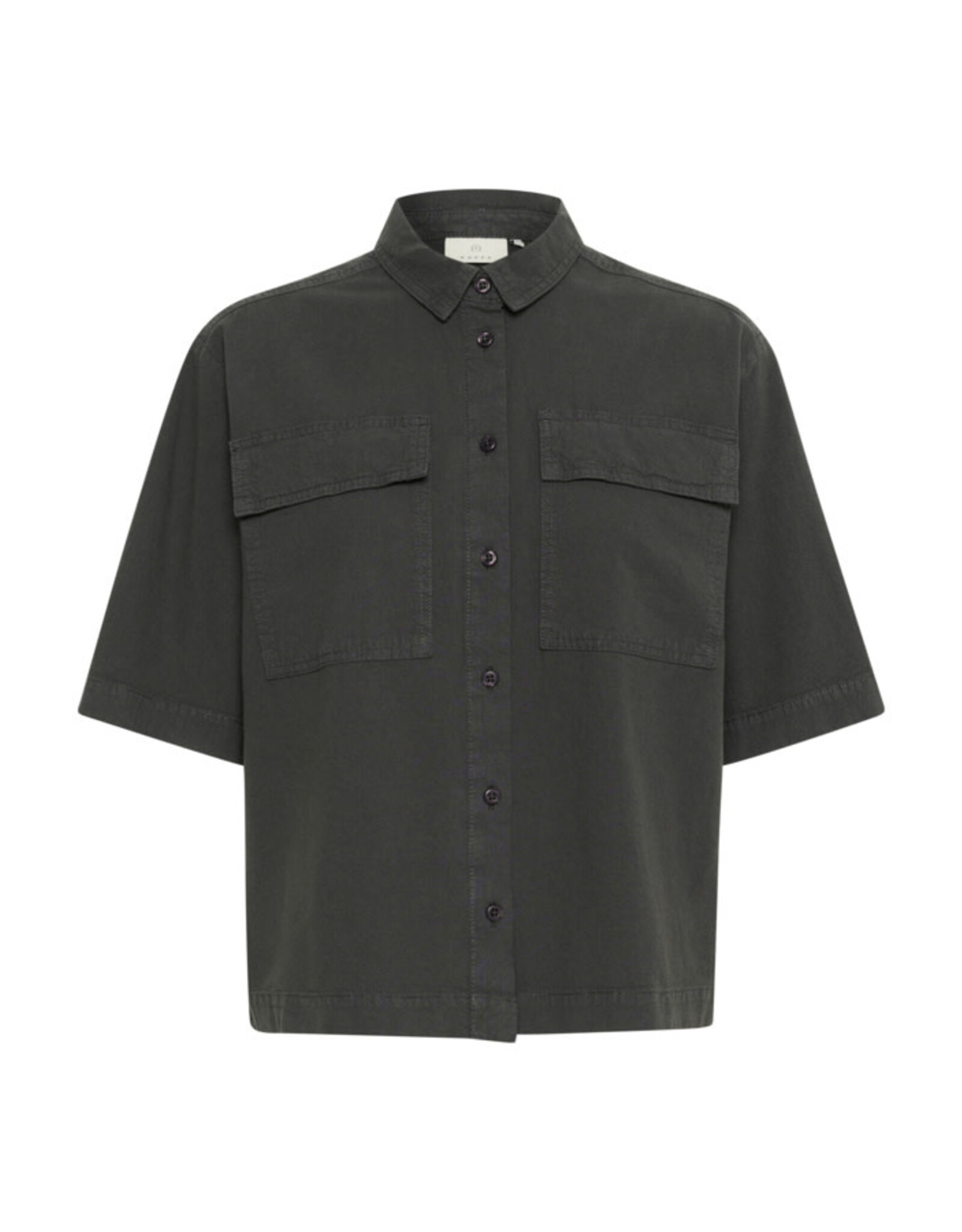 Kaffe Kaffe - Naya Liah Shirt (Black Oyster)