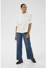 Kaffe Kaffe - Naya Liah Shirt (Chalk)