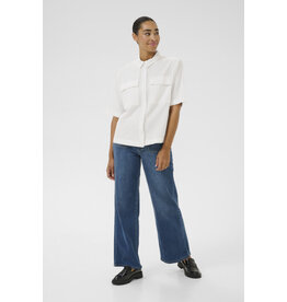 Kaffe Kaffe - Naya Liah Shirt (Chalk)