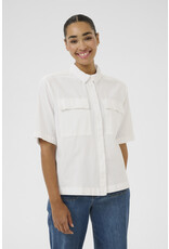 Kaffe Kaffe - Naya Liah Shirt (Chalk)