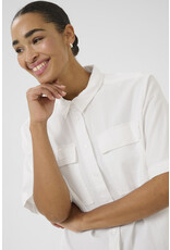 Kaffe Kaffe - Naya Liah Shirt (Chalk)