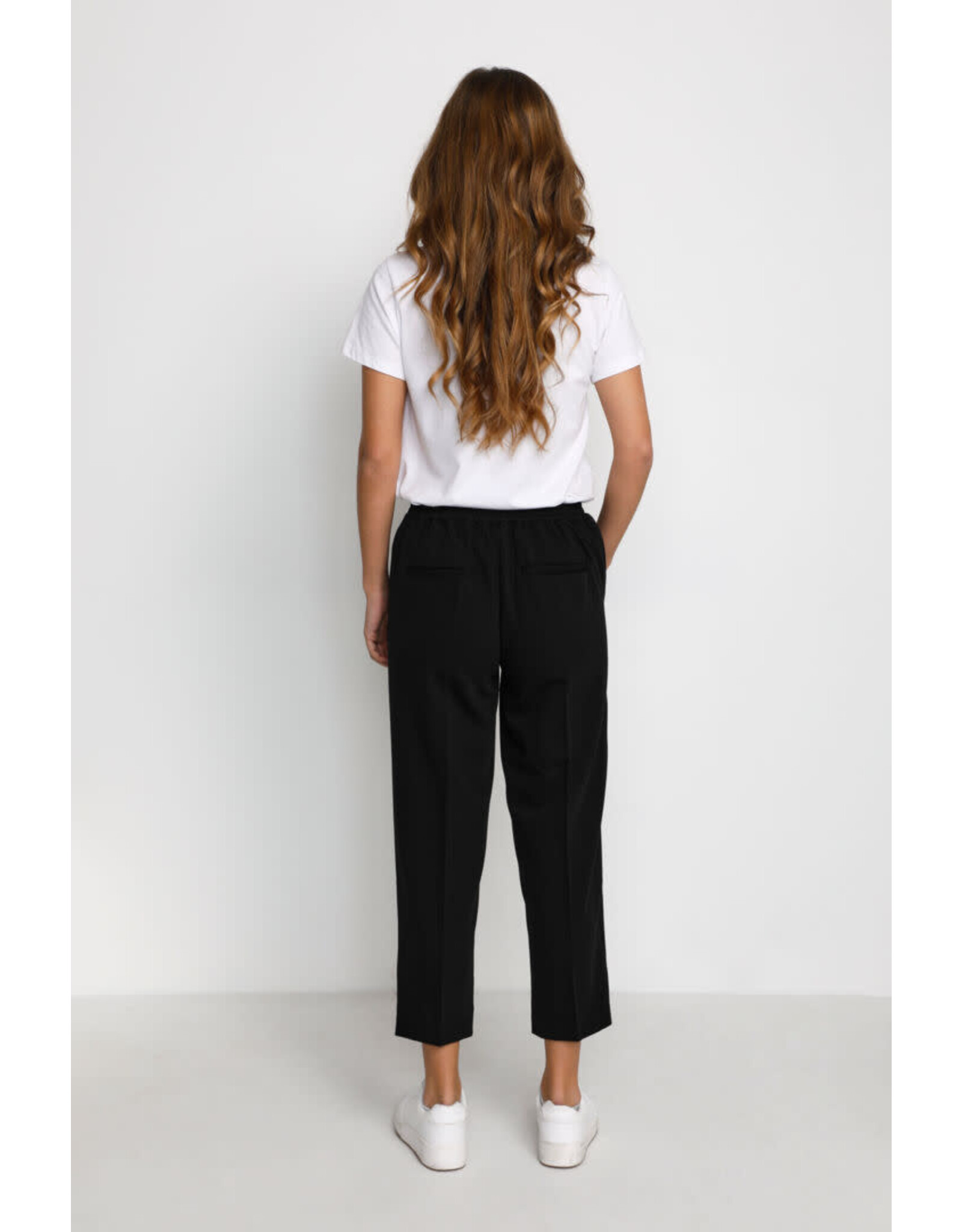 Kaffe Kaffe - Sakura cropped pant (Black Deep)