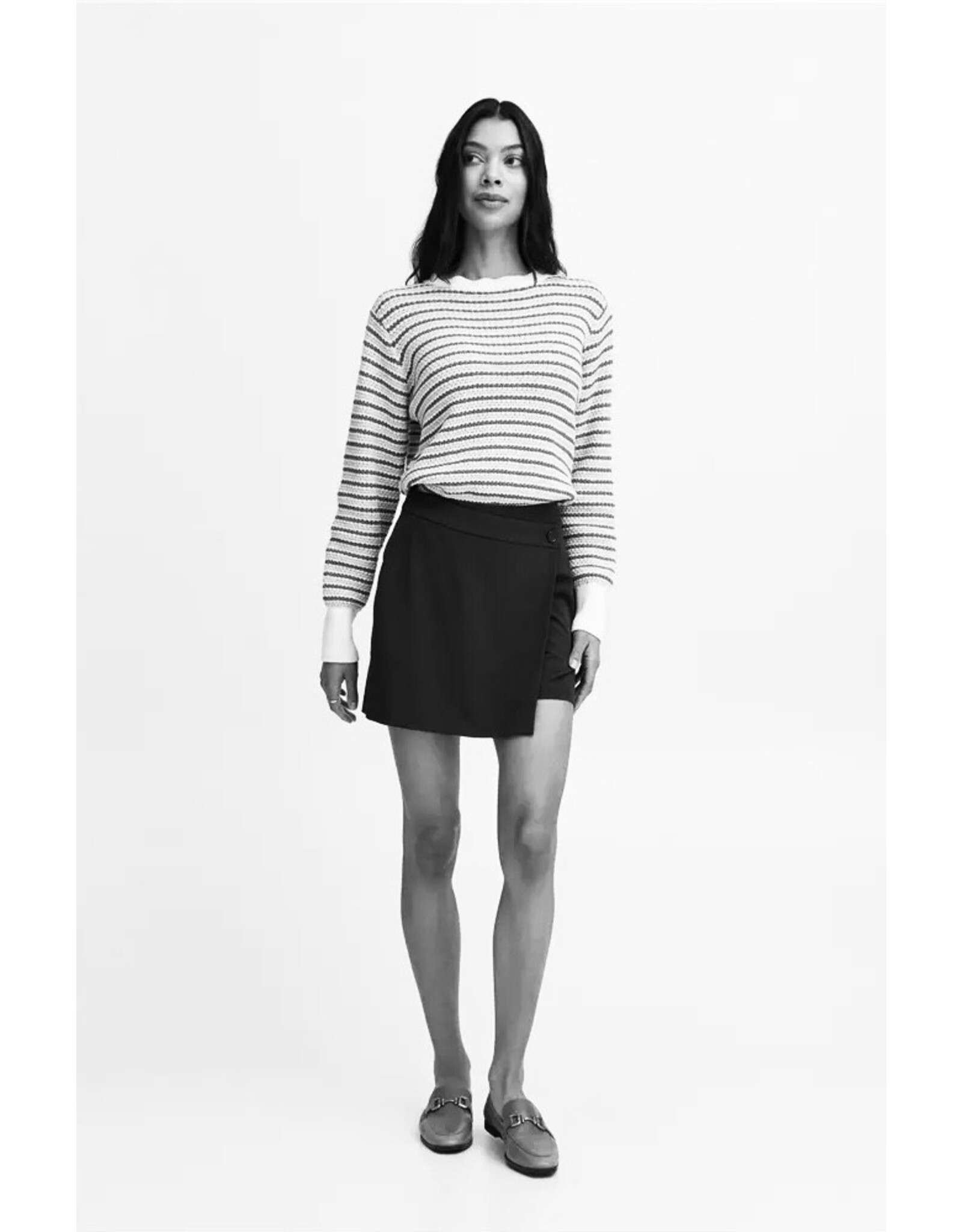 b.young b.young - Danta Skort (Black)