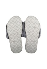 Lemon Lemon - Waterfront fur slide slipper (black)