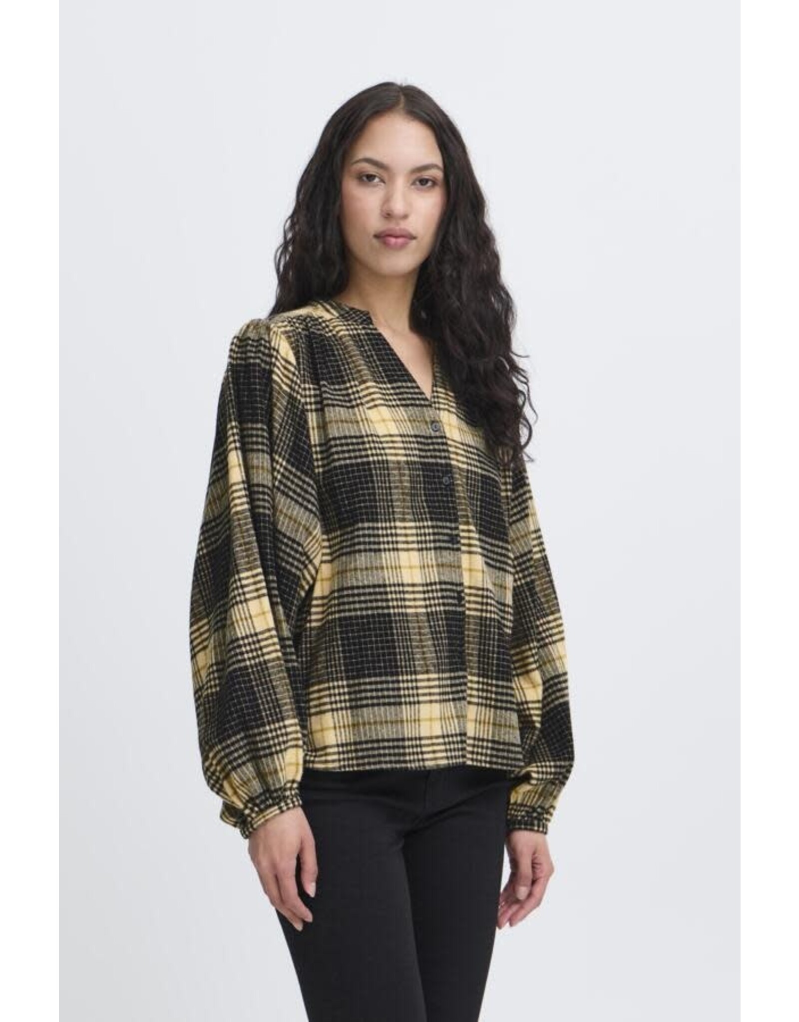 ICHI ICHI - Siva Plaid Button Up