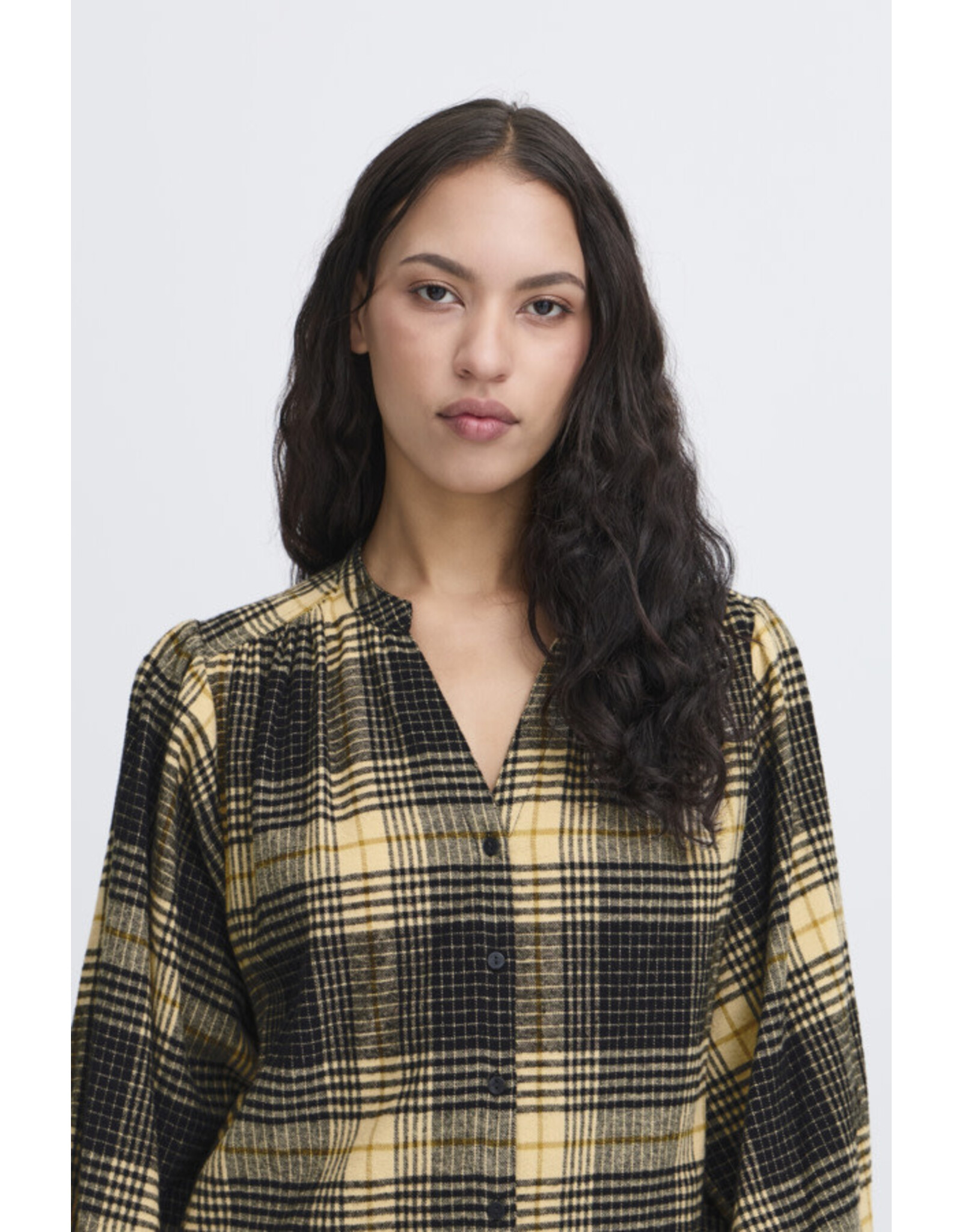 ICHI ICHI - Siva Plaid Button Up