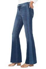 Liverpool Liverpool - Hannah Flare with blocking details 32" inseam (Ridgeley)
