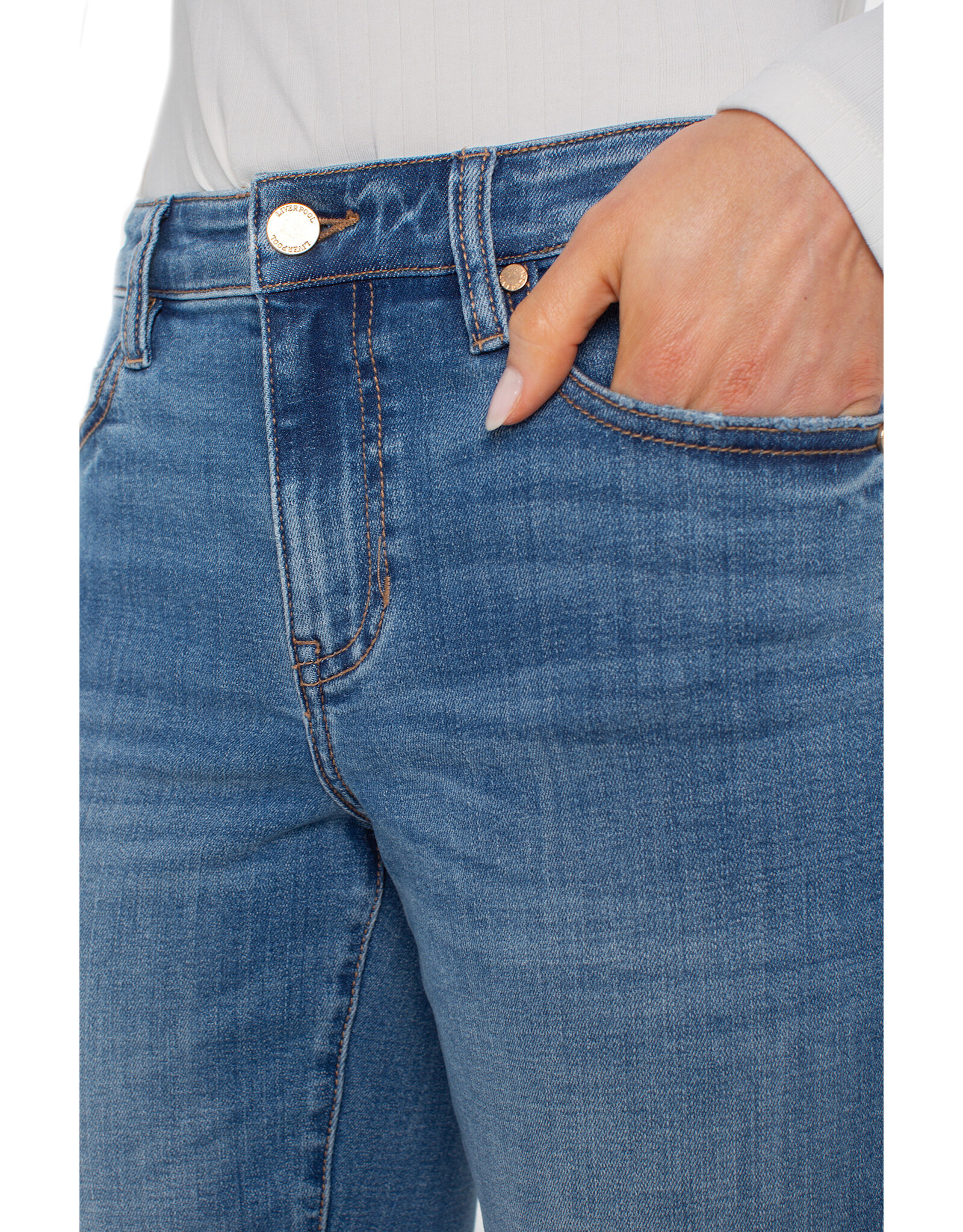 Liverpool Liverpool - Marley girlfriend cuffed jean (Campus)