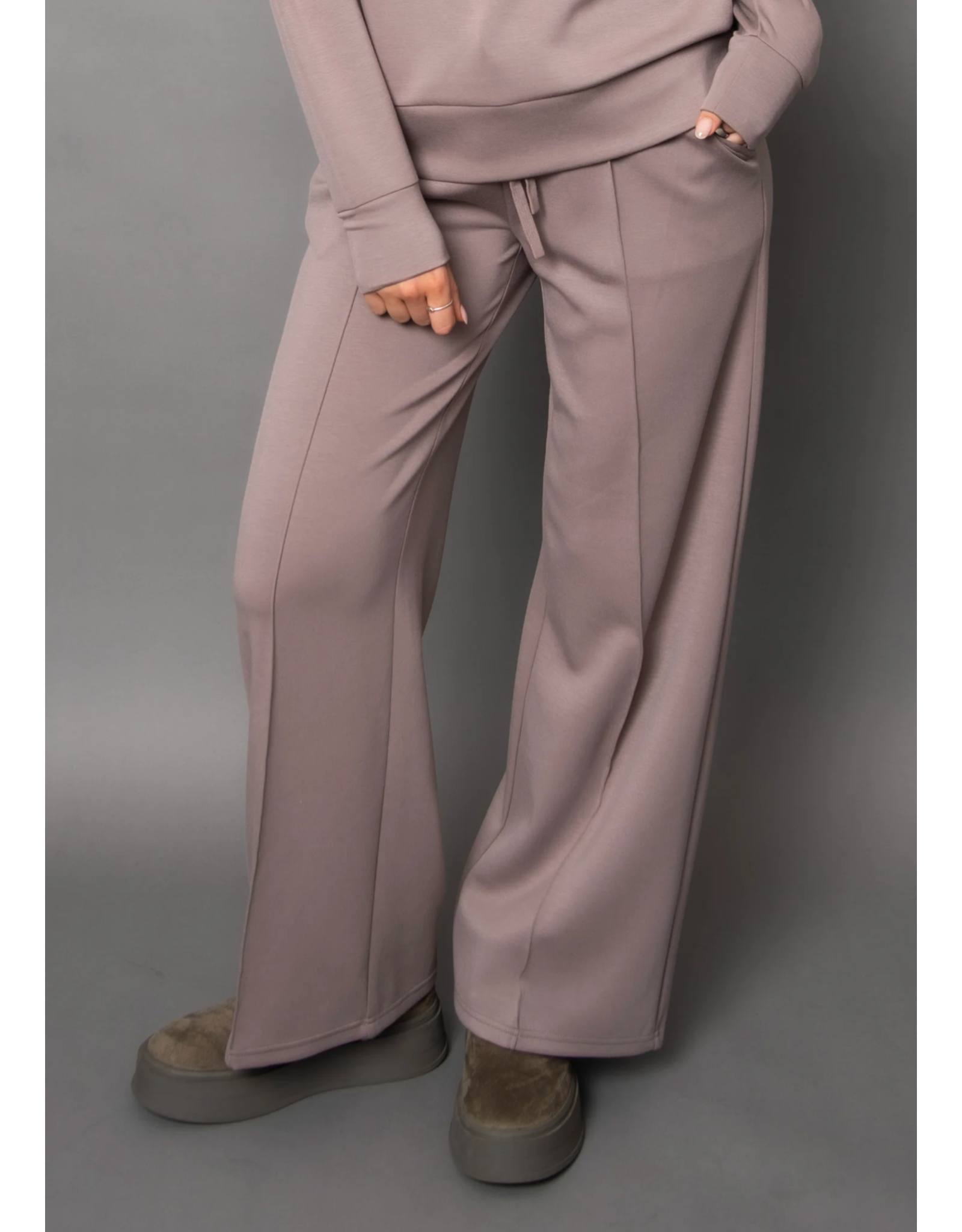 RD Style RD Style - Prida Soft Knit Drawstring Pant (Fog)