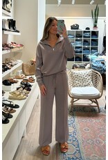 RD Style RD Style - Seanni Soft Knit Long Sleeve Half Zip  (Fog)