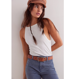 Free people Free People - WTF Essex Belt (Cognac)