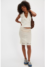 Free people Free People - Plumeria Floral V Neck Vest (Ivory)