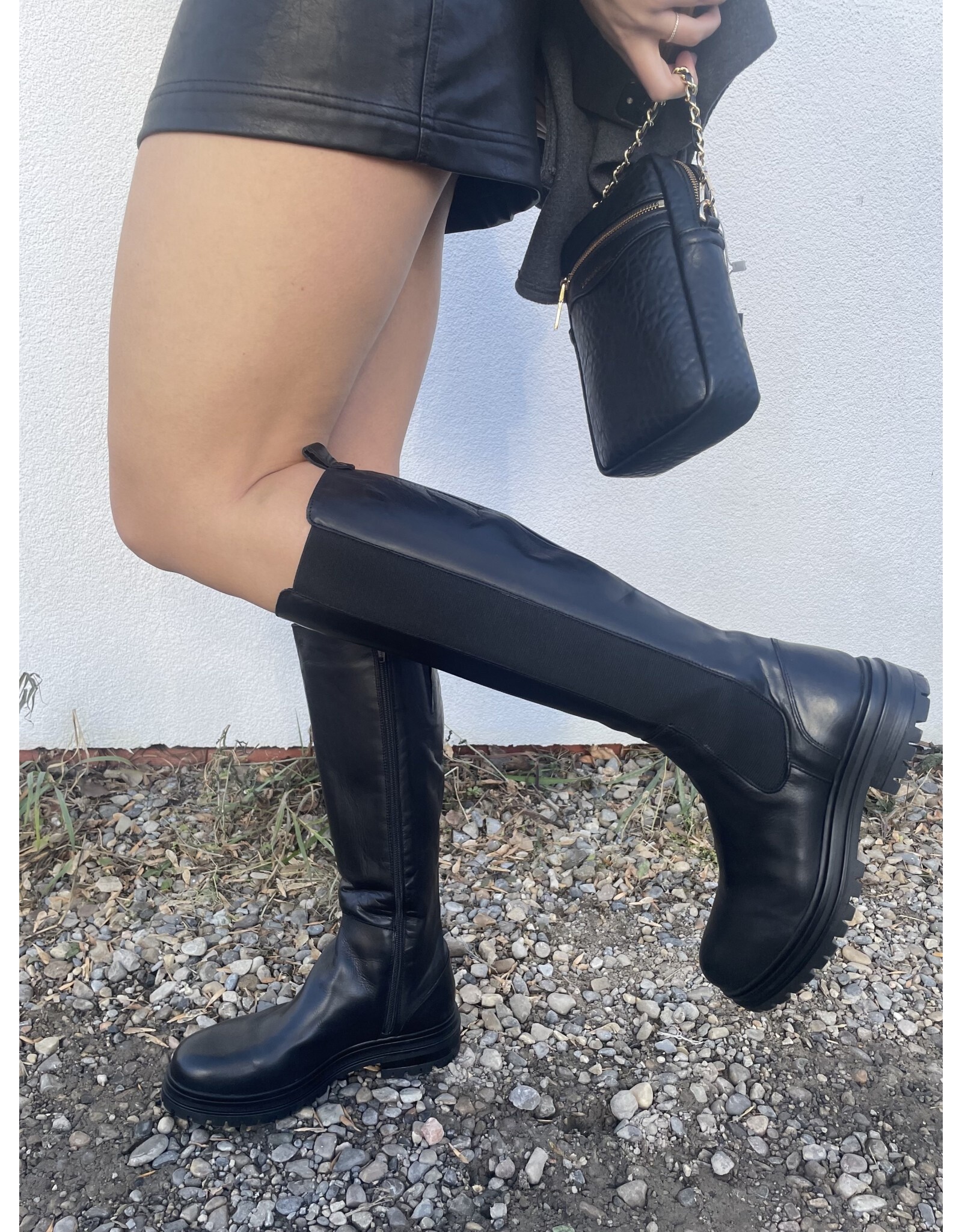 Miz Mooz Miz Mooz - Loren Tall Boot (Black)