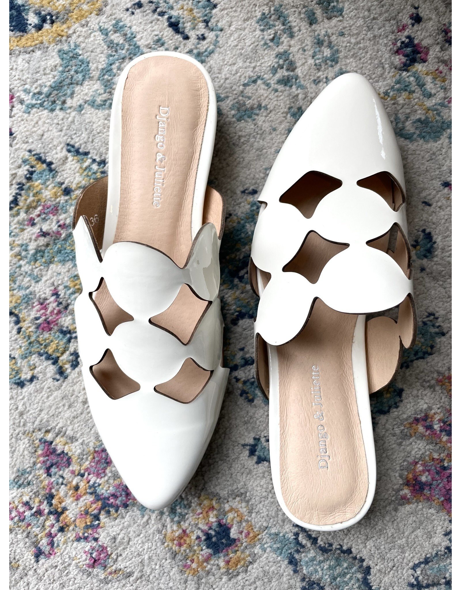 Django and Juliette Django & Juliette - Forli (Ivory patent leather)