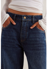 Free people Free People - Good Luck Midrise Barrel Jean (Deep End)