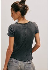 Free people Free People - Be My Baby Tee (Black)