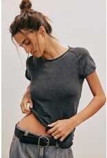 Free people Free People - Be My Baby Tee (Black)