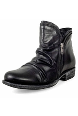 Miz Mooz Miz Mooz - Luna Ruched Ankle Boot (Black)