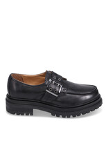 Miz Mooz Miz Mooz - Lakelan Loafer with Buckle (Black)