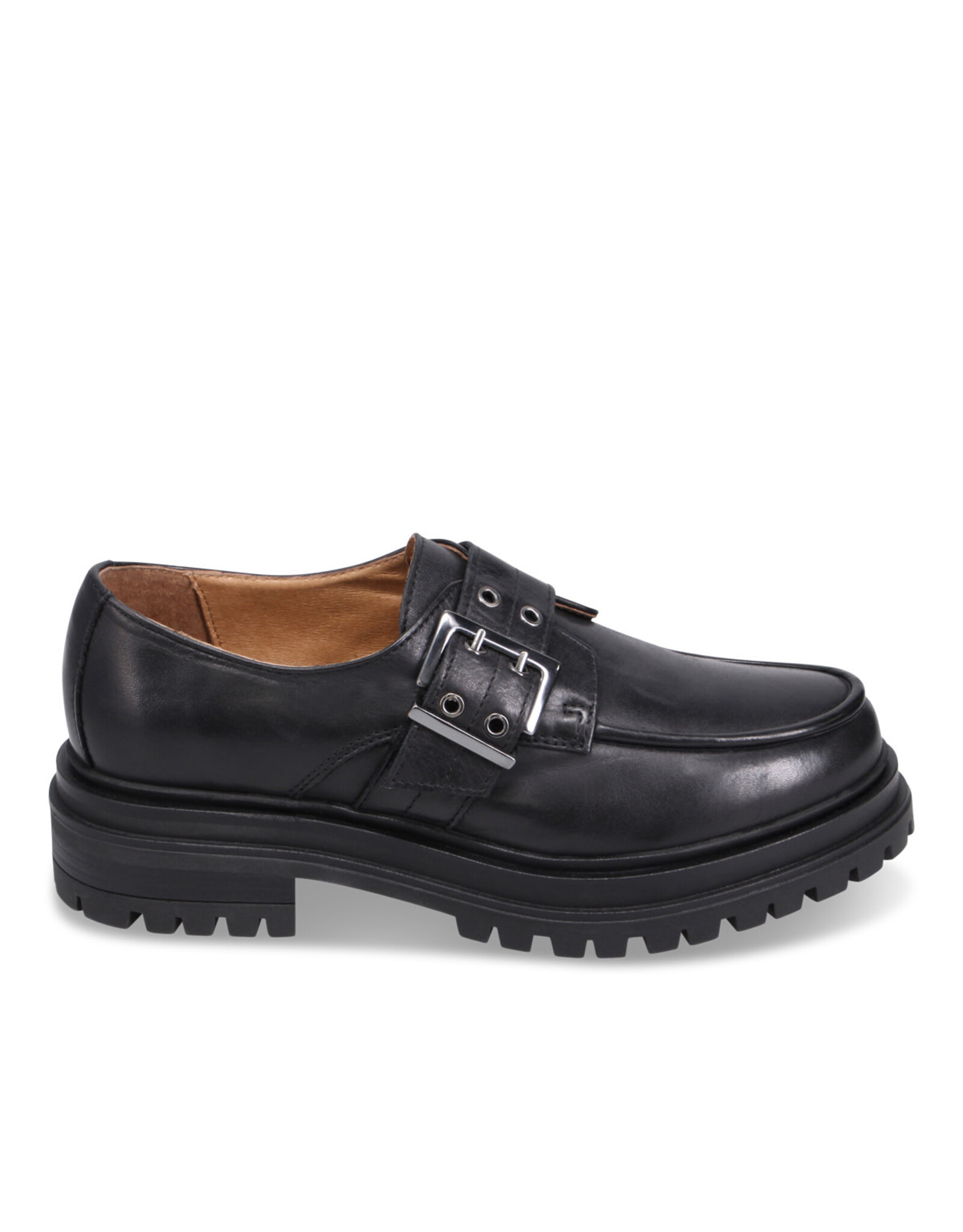 Miz Mooz Miz Mooz - Lakelan Loafer with Buckle (Black)