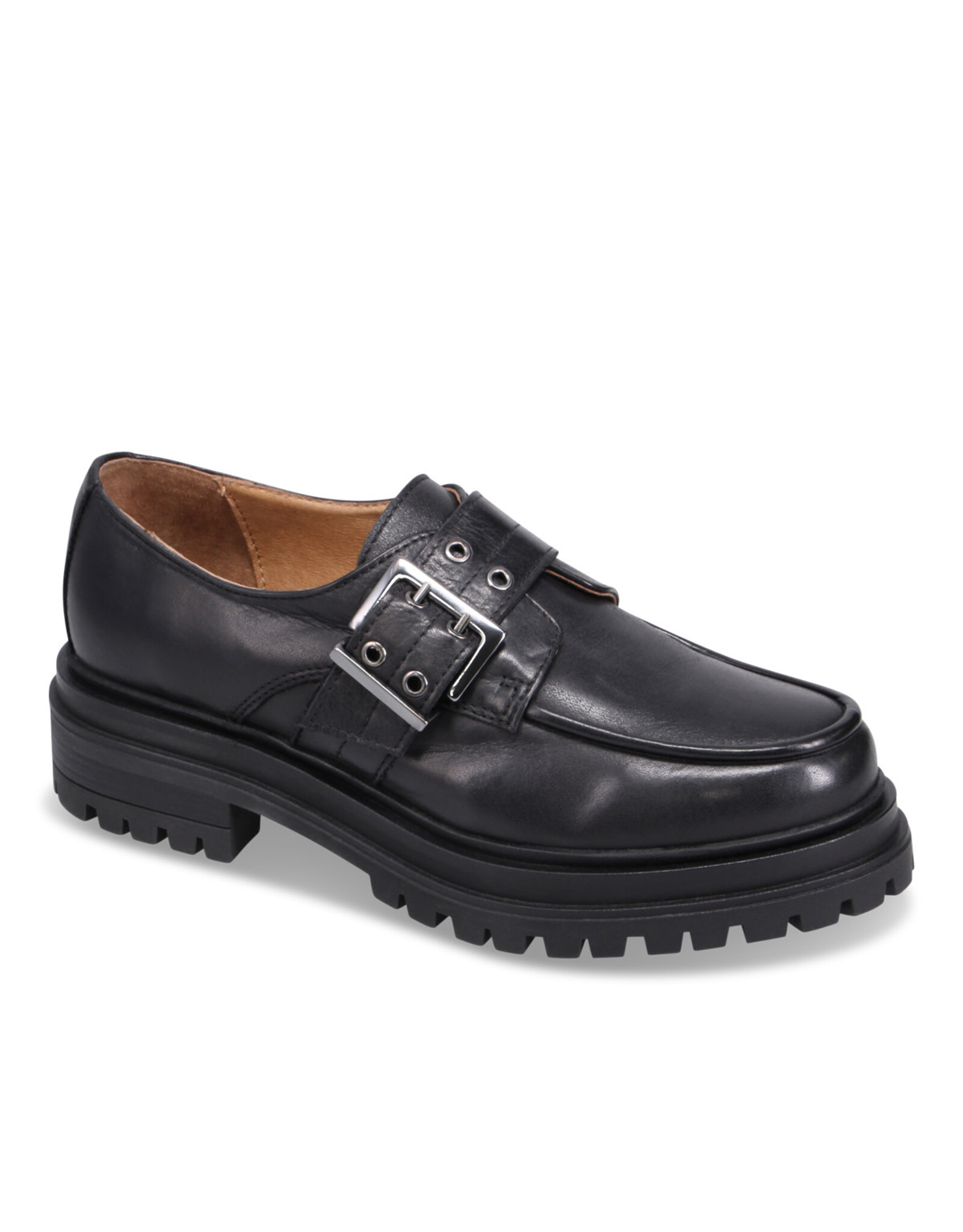 Miz Mooz Miz Mooz - Lakelan Loafer with Buckle (Black)