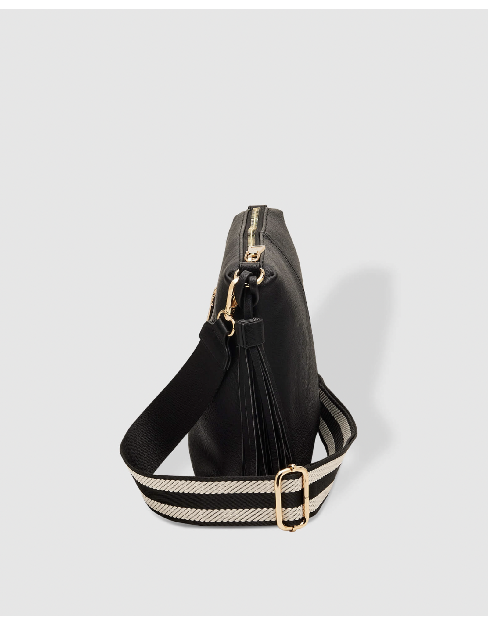 Louenhide Louenhide - Kasey Stripe Crossbody Bag (Black)