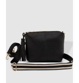 Louenhide Louenhide - Kasey Stripe Crossbody Bag (Black)