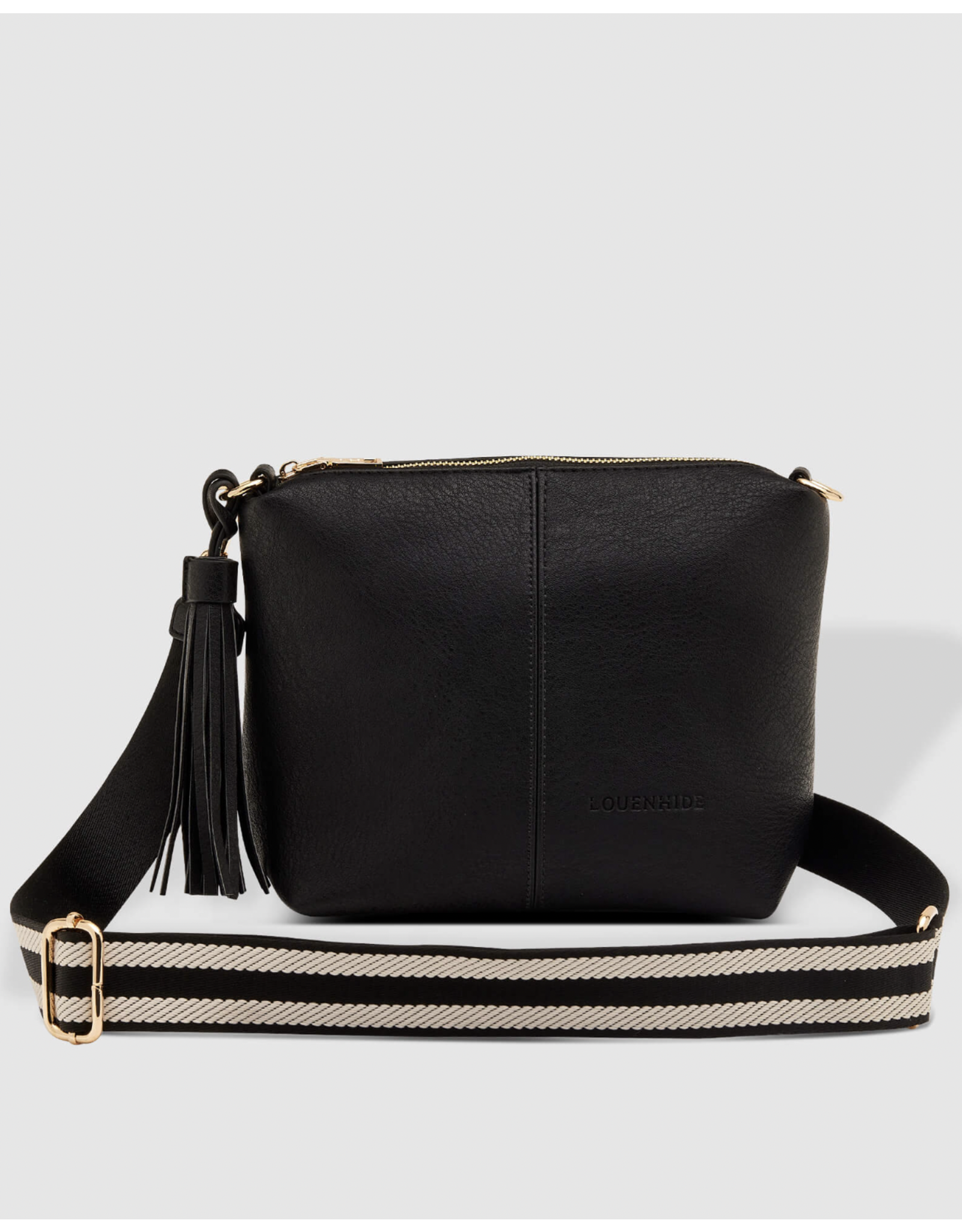 Louenhide Louenhide - Kasey Stripe Crossbody Bag (Black)