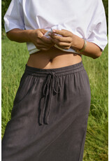 Kaffe Kaffe - Milia Skirt (Black Oyster)