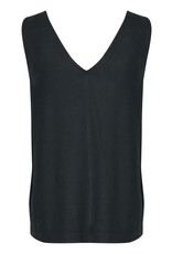 Kaffe Kaffe - Milia Top (Black Deep)
