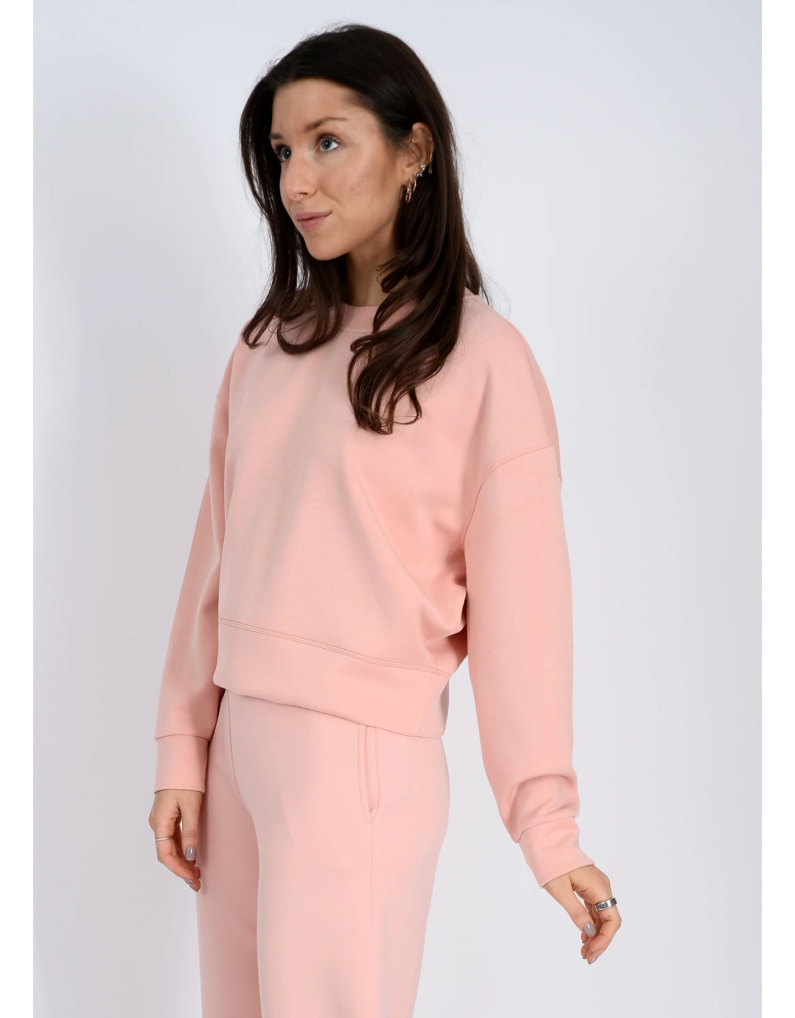 RD Style RD Style - Lucie Soft Knit Crewneck Long Sleeve Pullover (Dusty Peach)