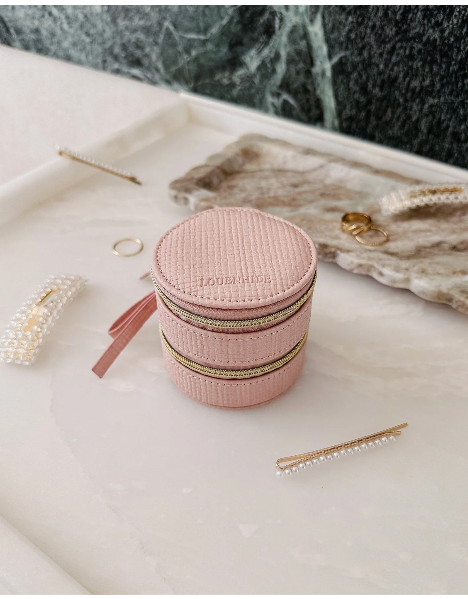 Louenhide Louenhide -  Sofia Jewelry Case (Pale Pink)