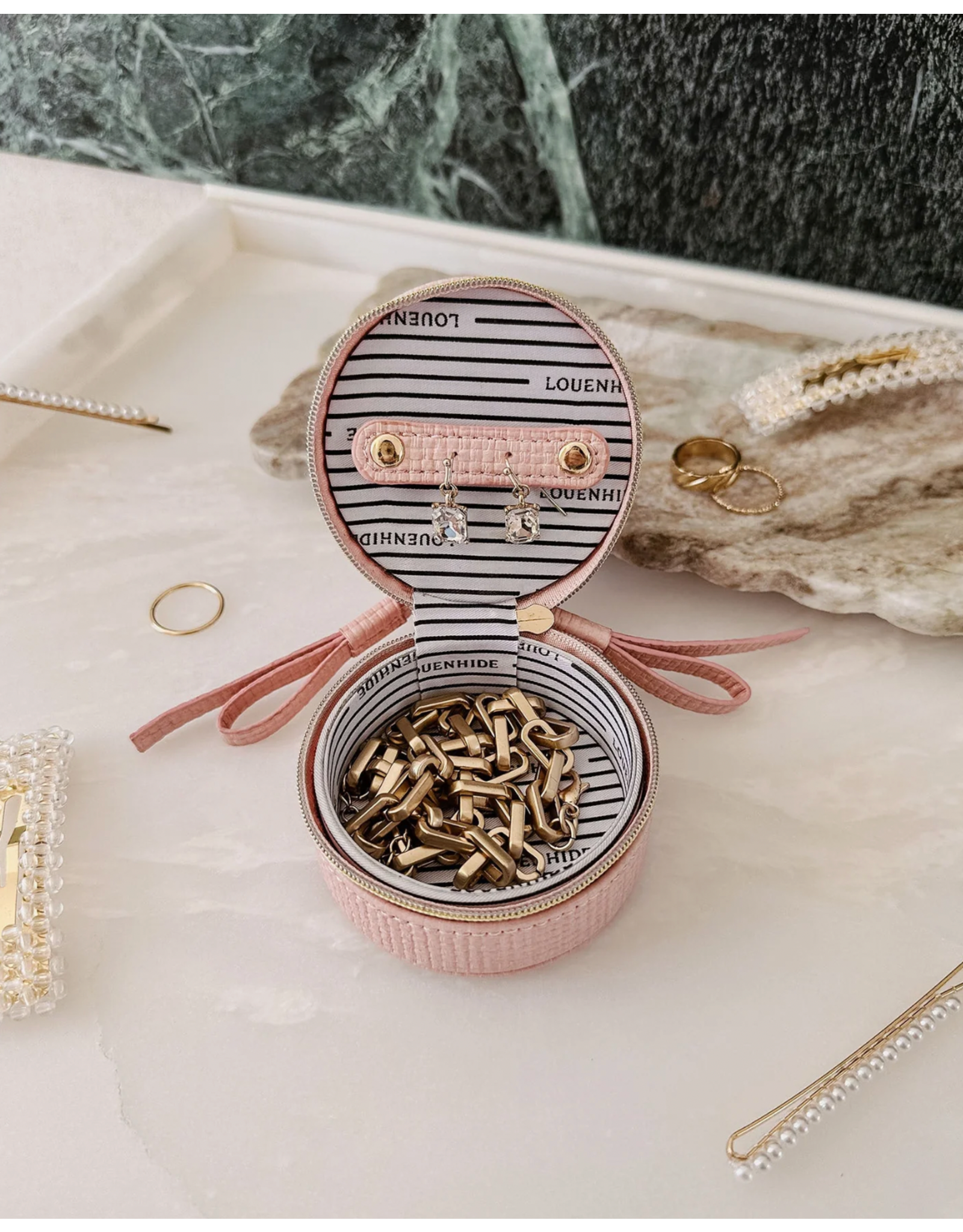 Louenhide Louenhide -  Sofia Jewelry Case (Pale Pink)